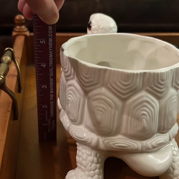 Fitz & Floyd Turtle Planter - Picture 4 of 12